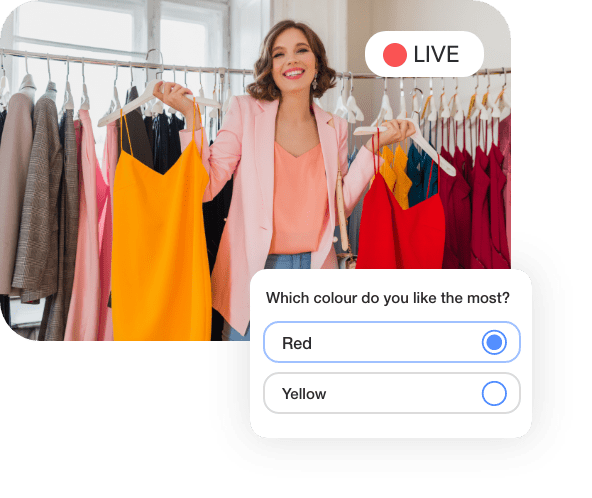 Live Streaming Commerce for the Fashion & Jewellery Industry