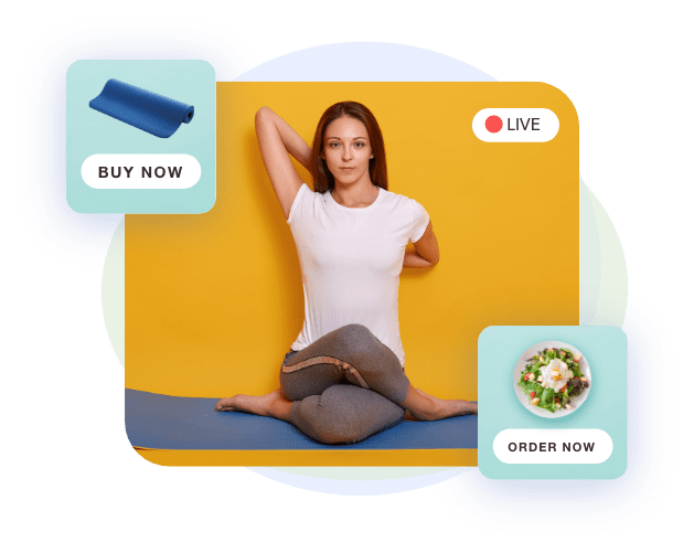 Live Streaming Commerce for Food & Beverages Industry